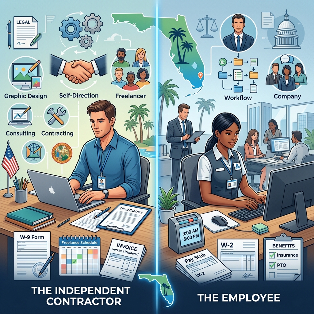 Understand how Florida law defines, treats, and regulates independent contractors so you can classify workers correctly and avoid costly mistakes.