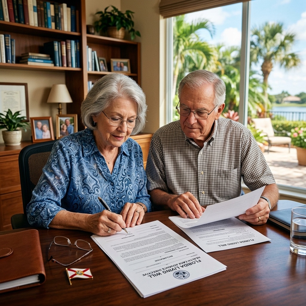 Understand how Florida living wills work, what the law requires, and how to clearly document your end-of-life medical choices.
