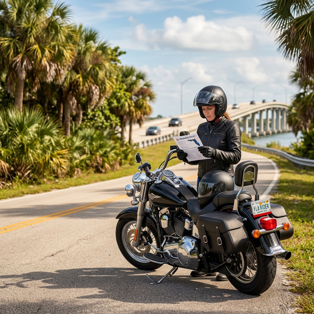 Florida Motorcycle Insurance Rules Explained Understand Florida motorcycle coverage, helmet exceptions, and legal rider requirements.