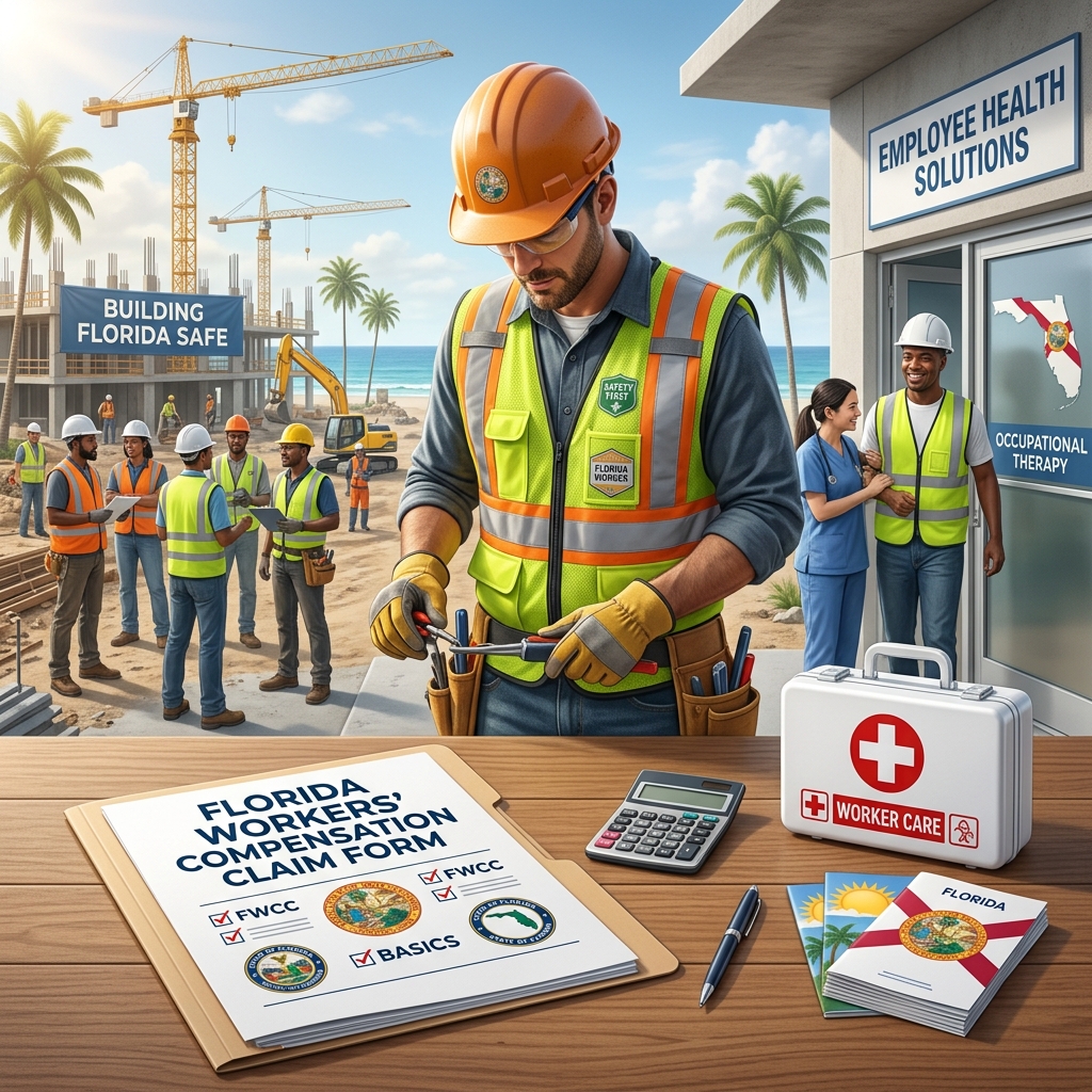 Understand who is covered, what benefits exist, and how Florida workers’ comp claims move through the system.