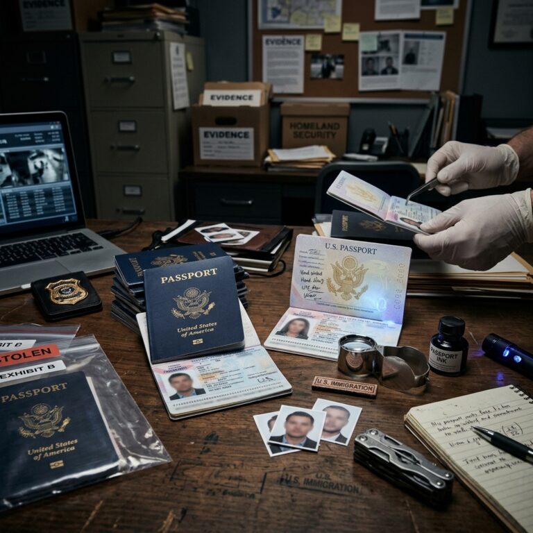 Forged and Stolen Passports: U.S. Crimes, Risks, and Penalties