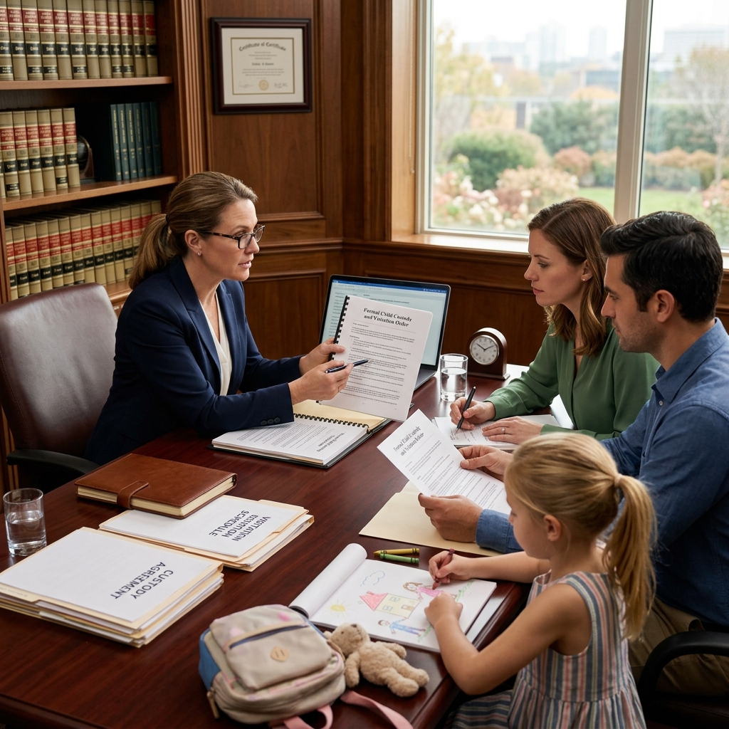 Understand how formal court orders for custody and visitation protect children, define parent rights, and prevent future disputes.