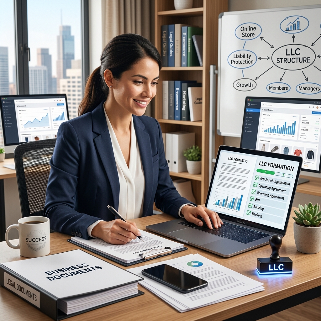 LLC For Online Business: 5 Essential Steps To Form & Run Safely Learn how and why to form a limited liability company for an online venture, from naming and registration to compliance and taxes.