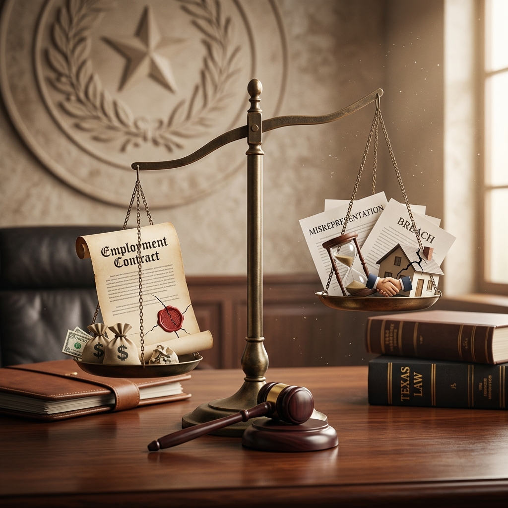 Understanding when false promises about jobs become actionable fraud under Texas employment law.