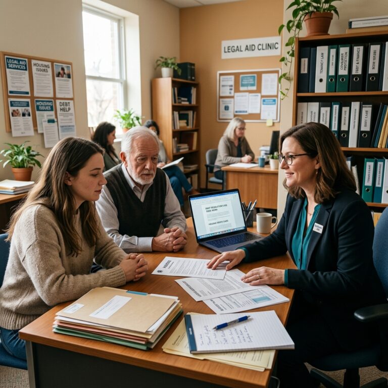 Free Legal Help for Consumer Debt and Housing Problems