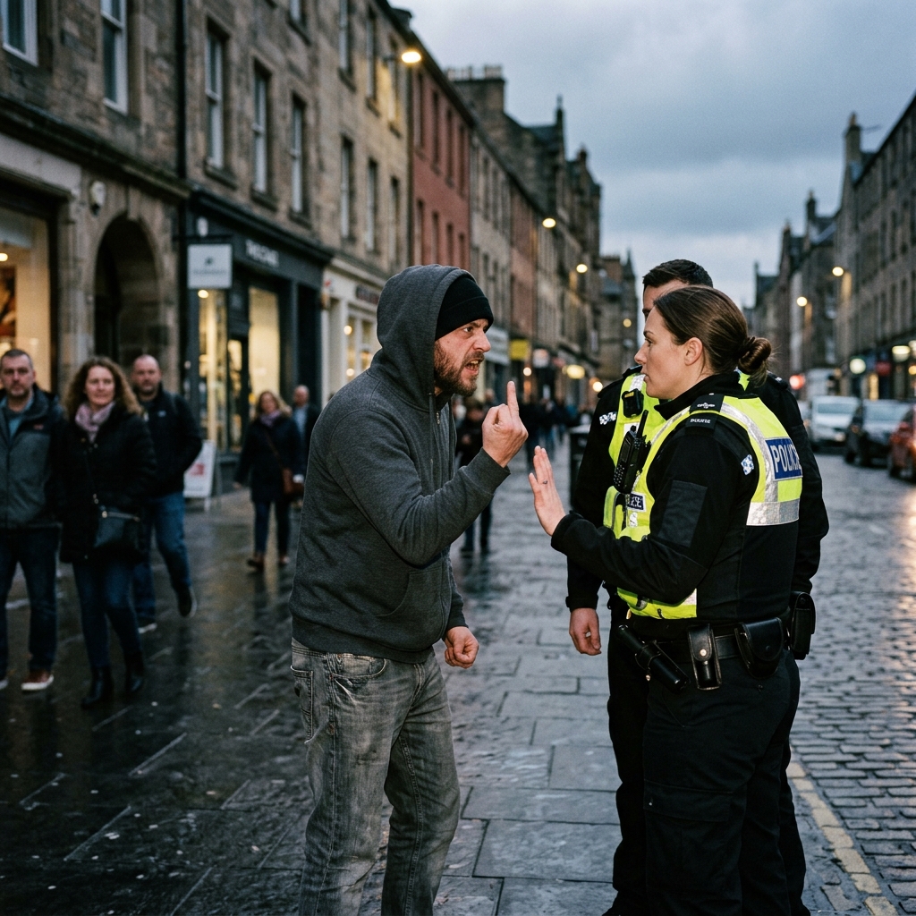 How the First Amendment treats rude hand gestures toward police officers, and where the legal line is drawn.