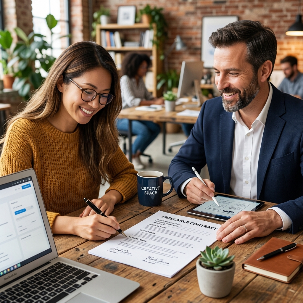 A practical guide to building strong, legally-sound freelance agreements that protect your small business and your independent contractors.