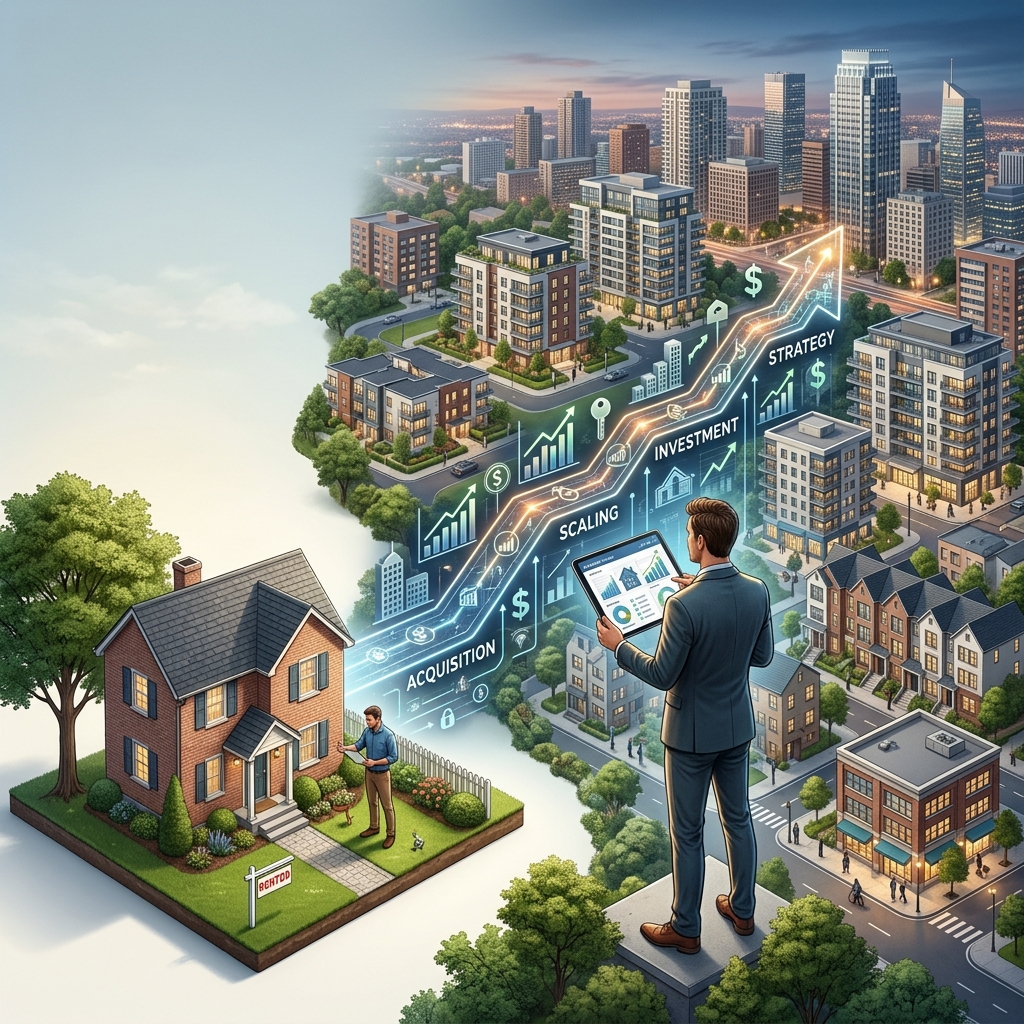 A practical roadmap for turning one rental property into a resilient, diversified rental portfolio that can grow into a true rental empire.