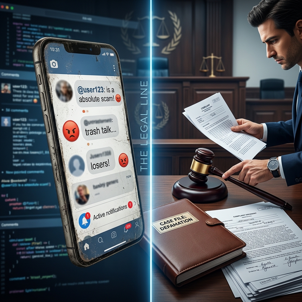 Learn where everyday smack talk ends and legally actionable defamation begins, both offline and on social media.