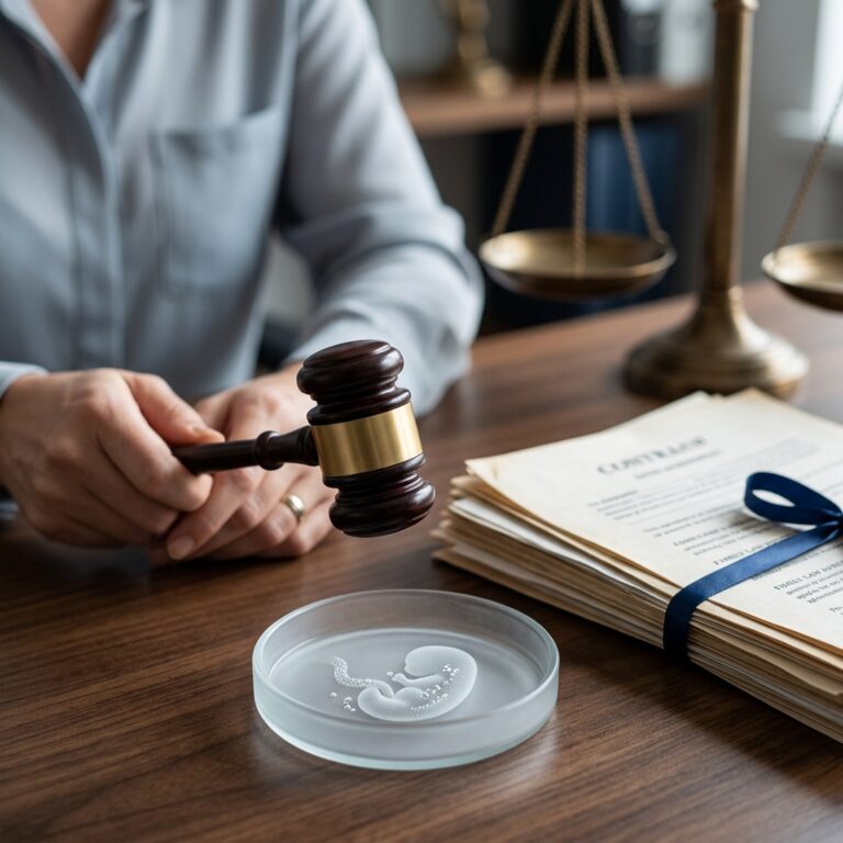 Frozen Embryo Custody Issues