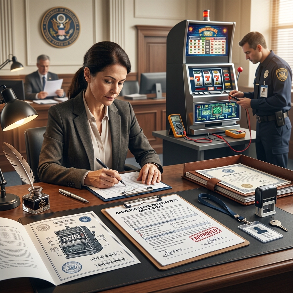Understand annual federal registration duties for gambling-device businesses and the information DOJ expects.
