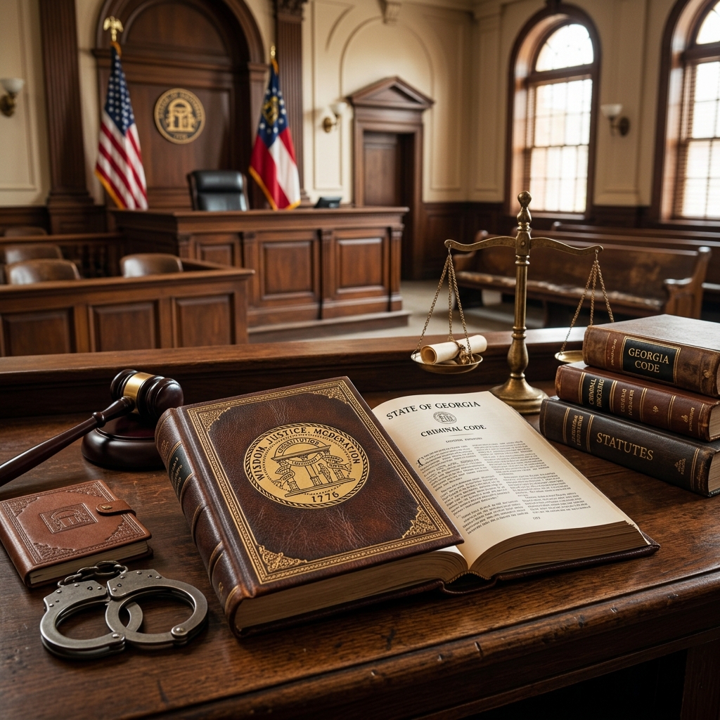 A practical overview of Georgia’s criminal law framework, penalties, and core legal concepts.