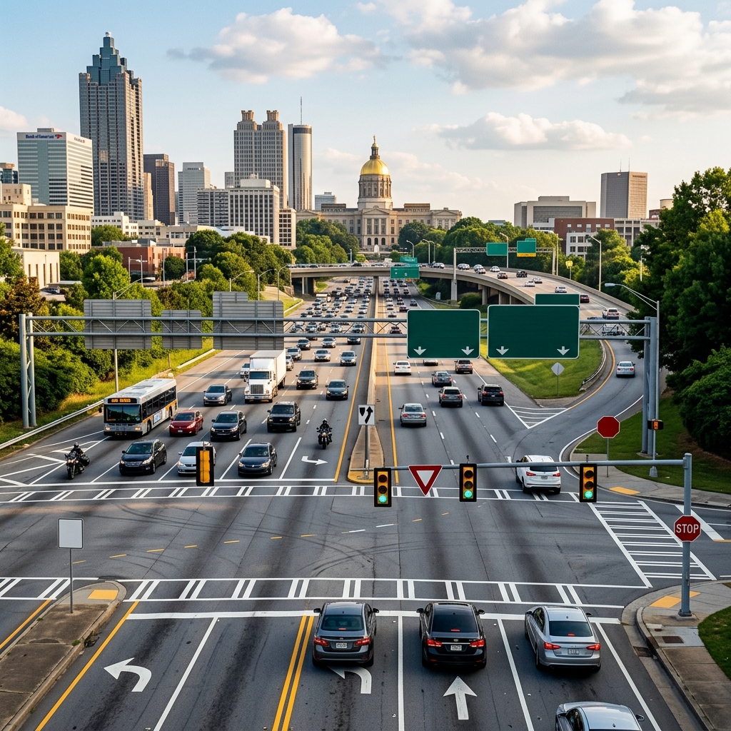 A practical guide to Georgia’s road rules, common violations, and driver responsibilities.
