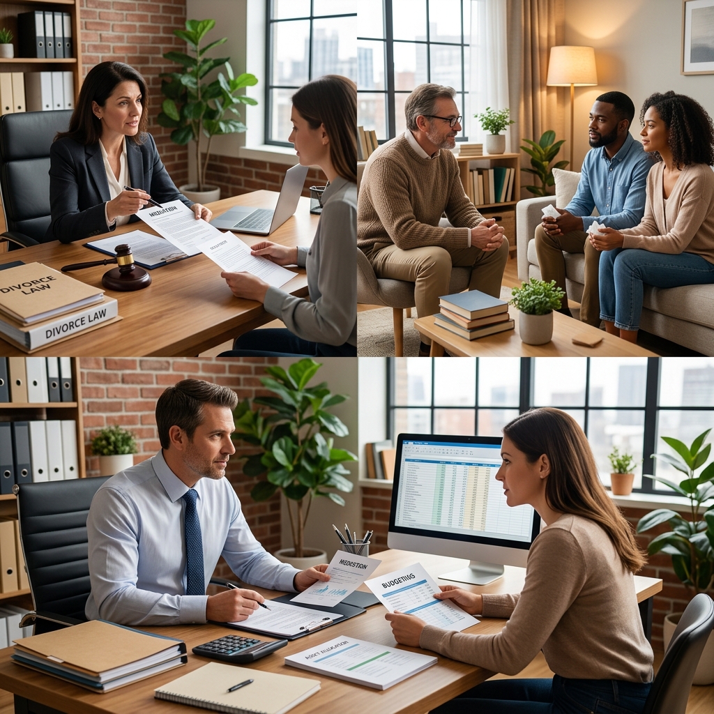 Understand the main ways to get legal, financial, and emotional help during divorce so you are not facing the process alone.
