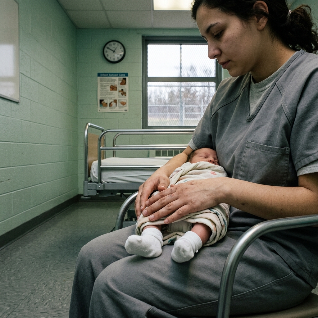 A detailed look at pregnancy, labor, and childbirth in U.S. jails and prisons, and what support and protections should exist but often do not.