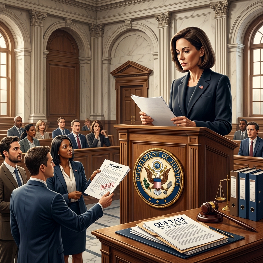 How federal intervention shapes False Claims Act whistleblower cases.
