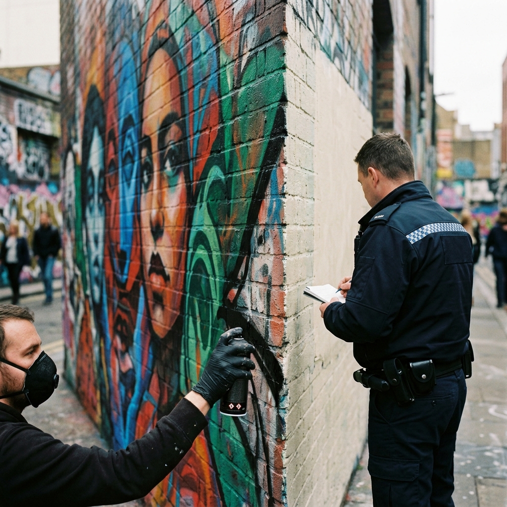 Explore how consent, property rights, and local laws decide whether graffiti is celebrated as street art or punished as vandalism.