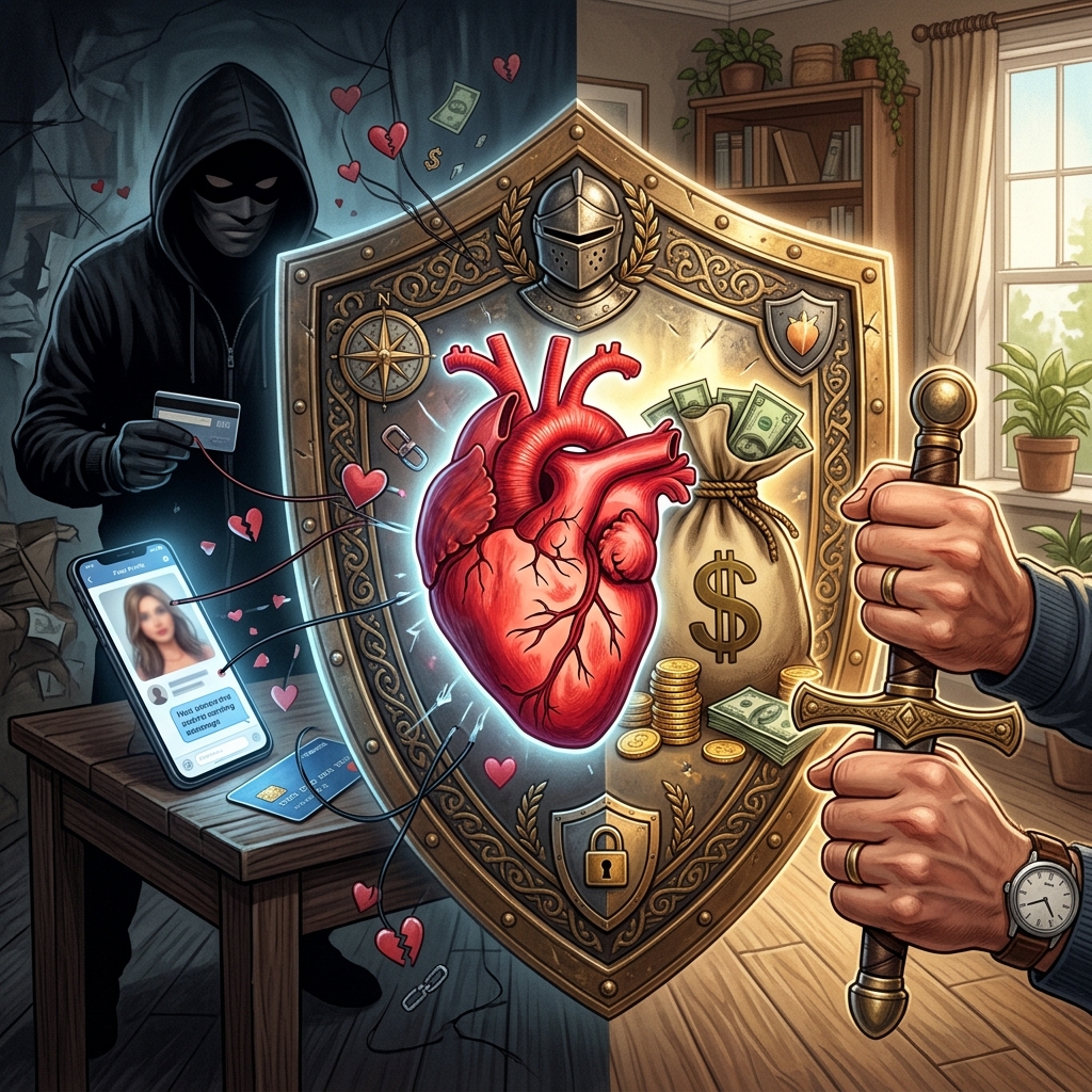 Learn how modern romance scammers manipulate emotions, steal money, and how you can stay safe while still looking for love online.