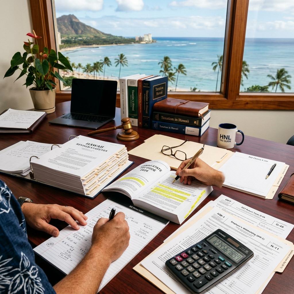 Understand Hawaii’s income, excise, property, and other key state taxes so you can plan, file, and stay compliant with confidence.