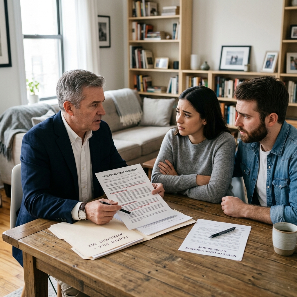 A practical legal and procedural roadmap for landlords to document, address, and resolve serious lease violations while protecting property and complying with state law.