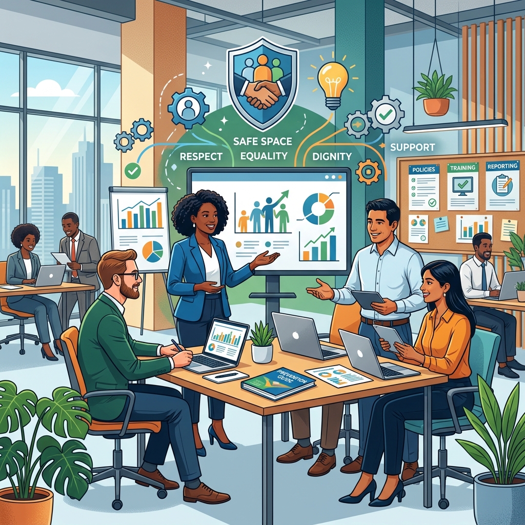 Harassment-Free Workplaces: A Practical Prevention Guide A practical, policy-driven and people-focused guide to preventing harassment, supporting employees, and meeting legal obligations.