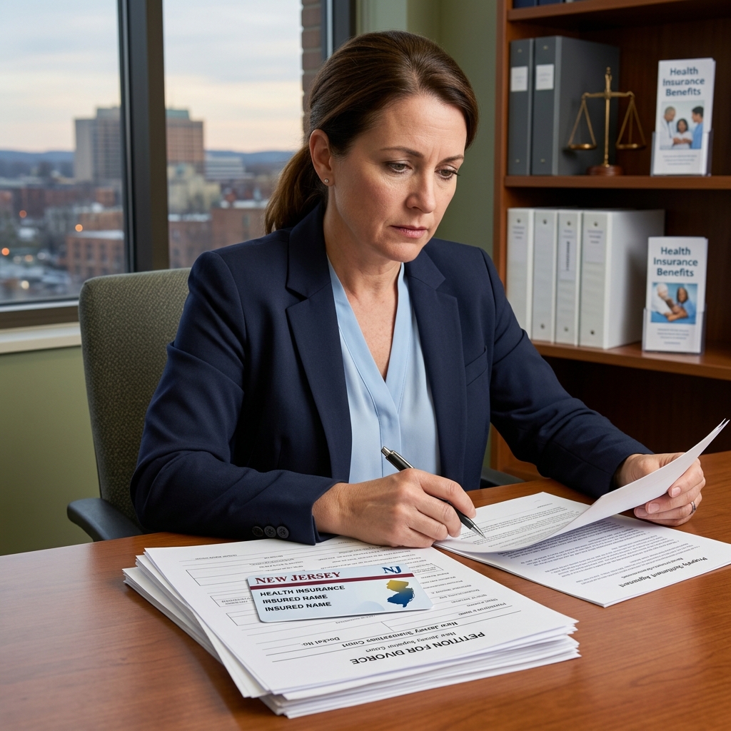 Understand how divorce in New Jersey affects health insurance for spouses and children, and the key steps to protect your coverage.
