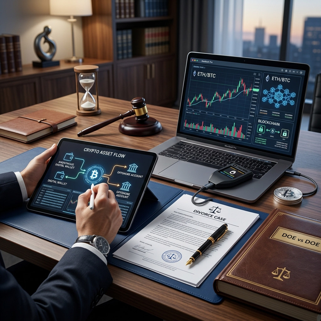 How undisclosed crypto in divorce can trigger fraud claims, sanctions, reopened judgments and serious financial fallout.