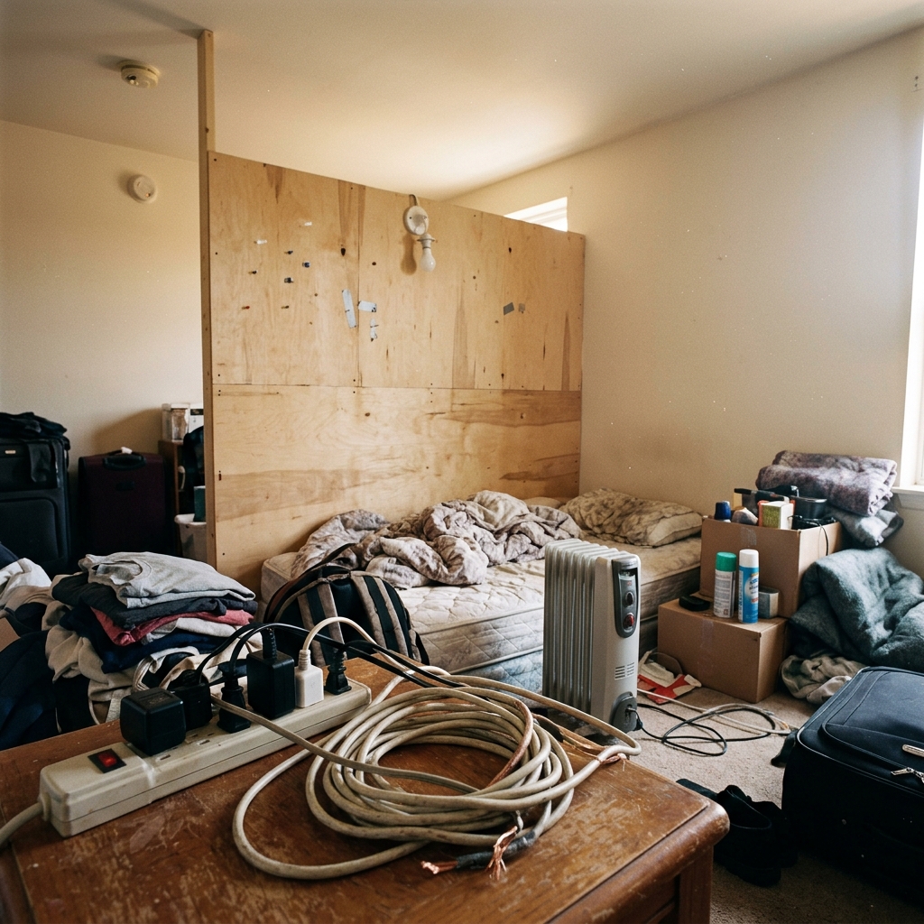 How unpermitted alterations, quick sublets, and ignored fire codes can turn a rental unit into a deadly fire trap.