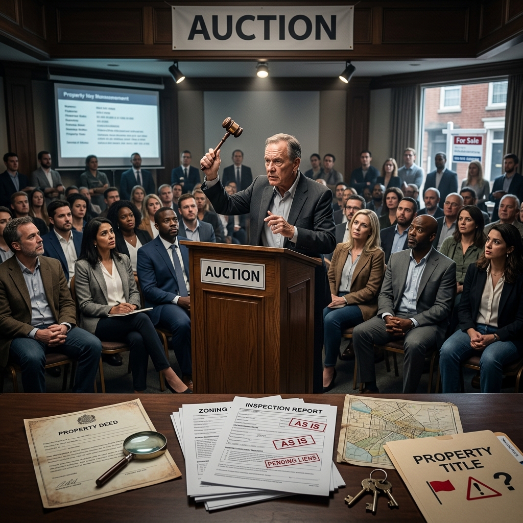 Buying A Home At Auction: Legal And Financial Risks To Know Now Understand the legal traps, hidden costs, and practical steps to protect yourself before bidding on a home at auction.