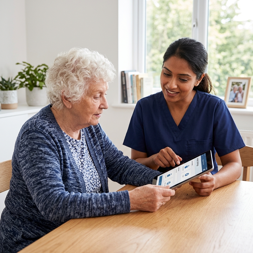 A practical guide for families on choosing in‑home caregivers and safeguarding the medical and personal data of older adults.