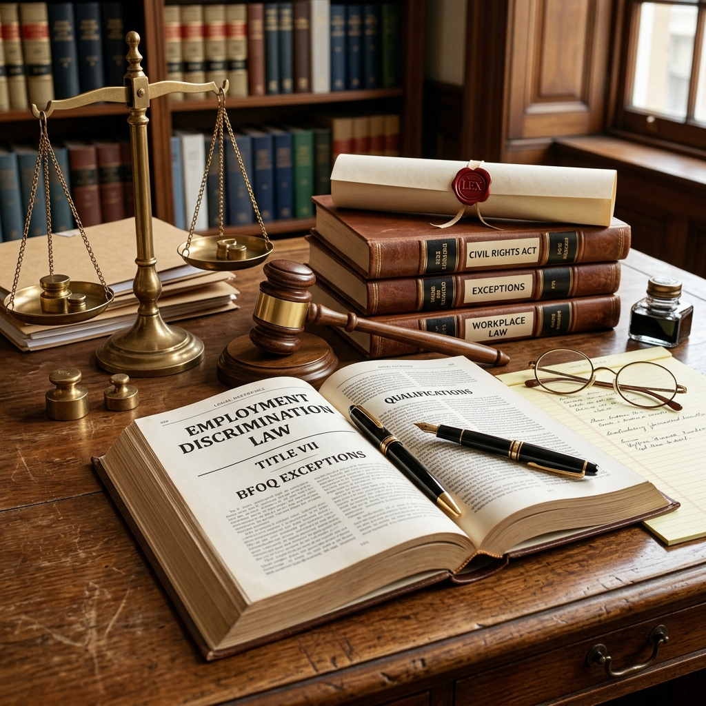 Learn when employers may lawfully base hiring decisions on protected traits under narrow bona fide occupational qualification rules.