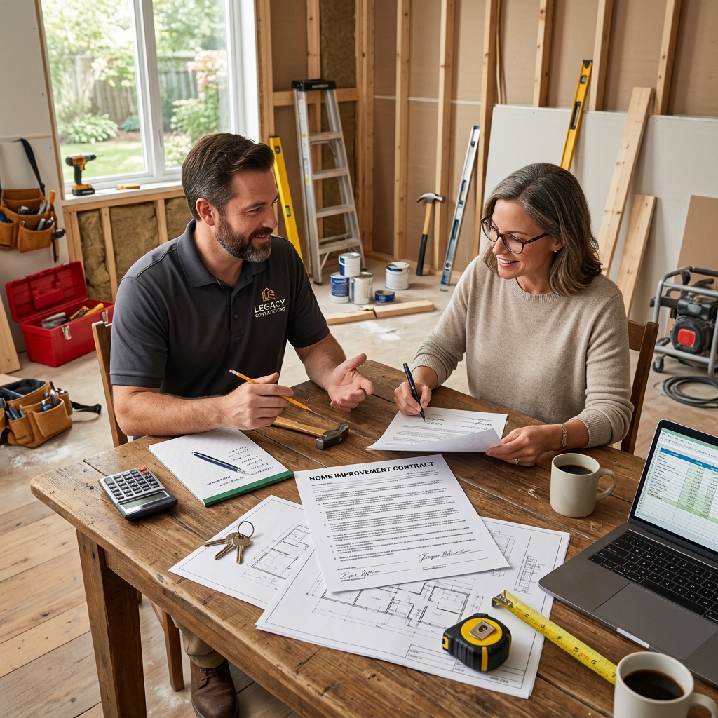 Learn how to choose contractors, read home repair contracts, manage payments, and resolve disputes while protecting your legal rights.