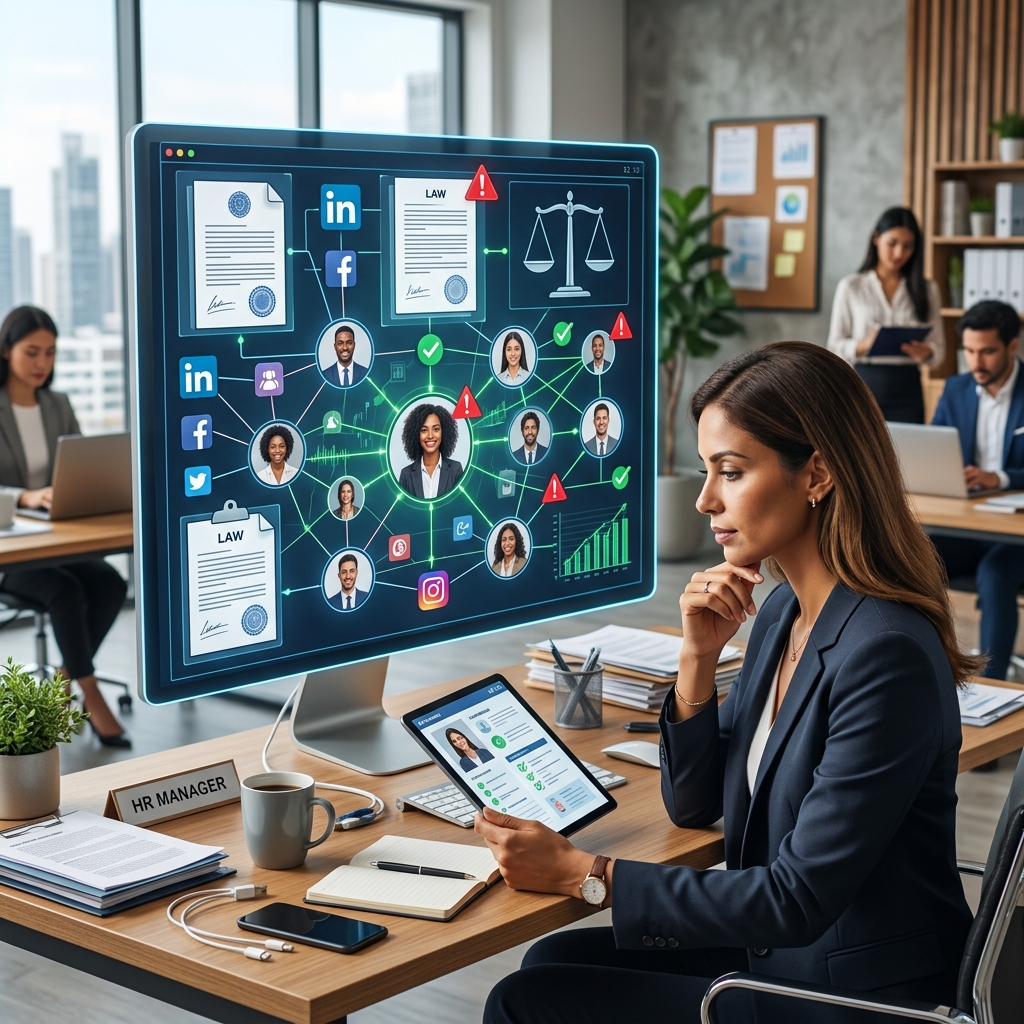 How employers can tap into social media during hiring without triggering discrimination claims, privacy violations, or regulatory penalties.