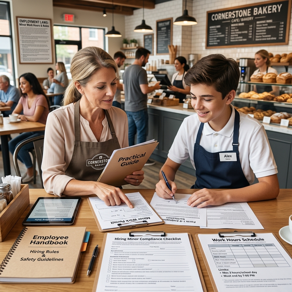 Learn how to legally and safely employ teen workers while protecting your business from costly child labor law violations.