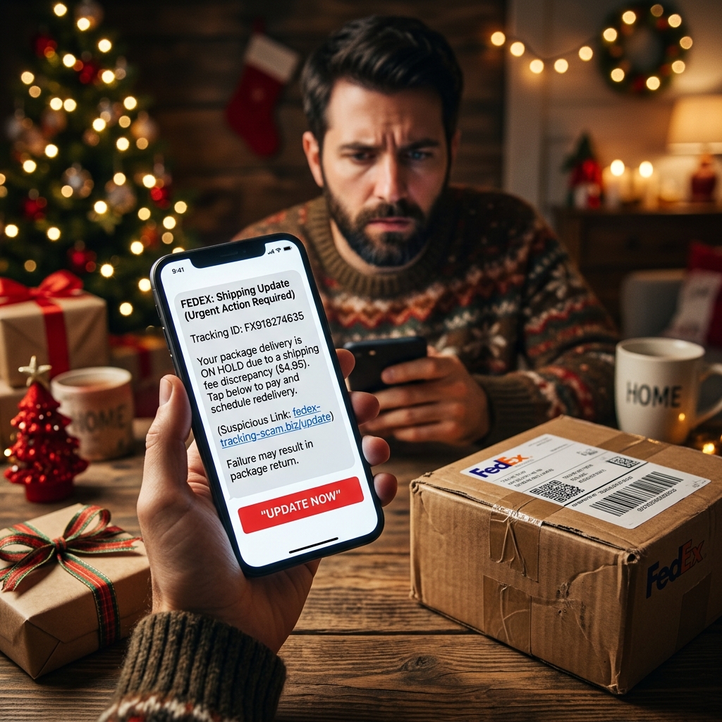 Learn how fake delivery alerts, phishing emails, and scam texts impersonating FedEx and other carriers work—and how to shut them down.