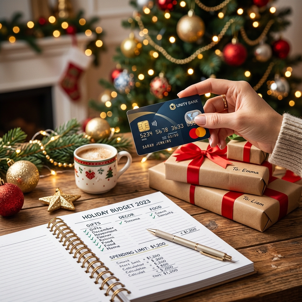 Smart holiday spending strategies to enjoy the season, control debt, and protect your credit score from long-term damage.