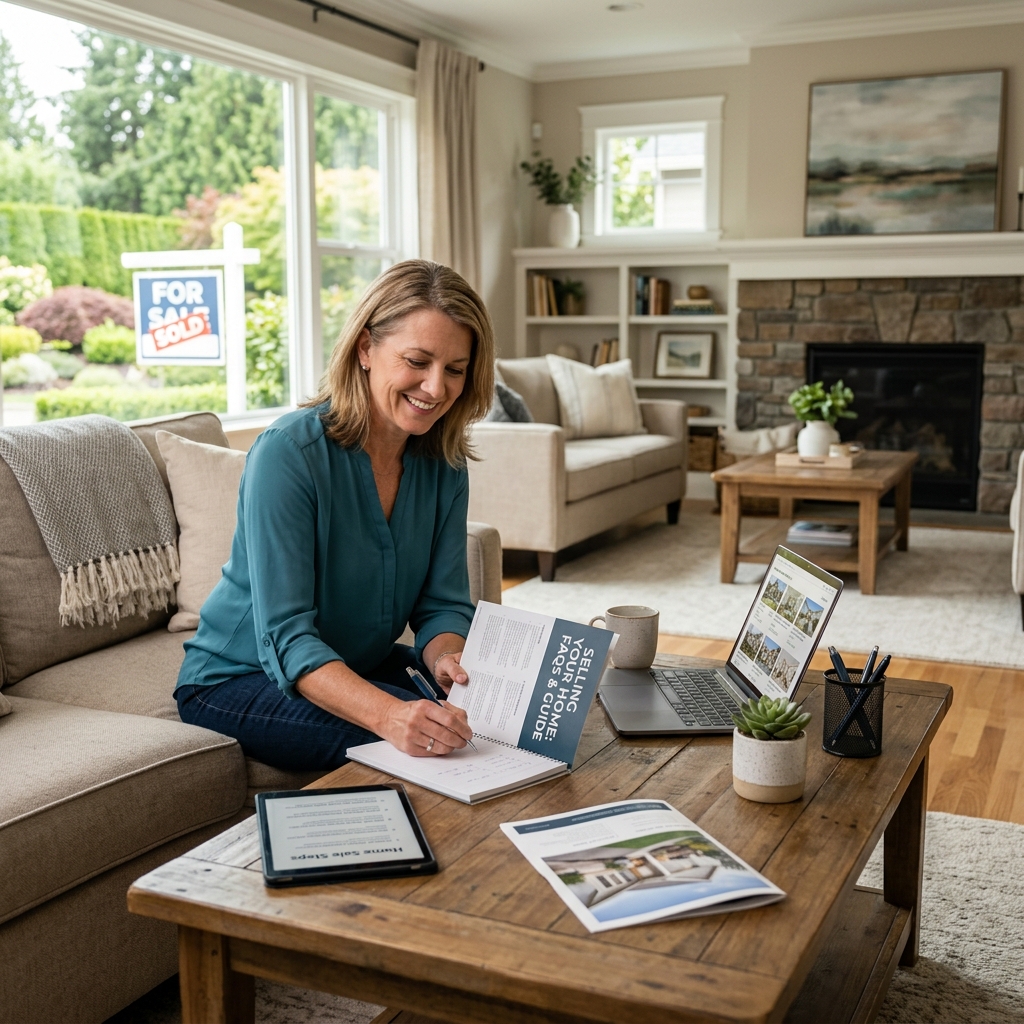 Clear answers to the most common questions about pricing, marketing, legal steps, and closing when selling a home.