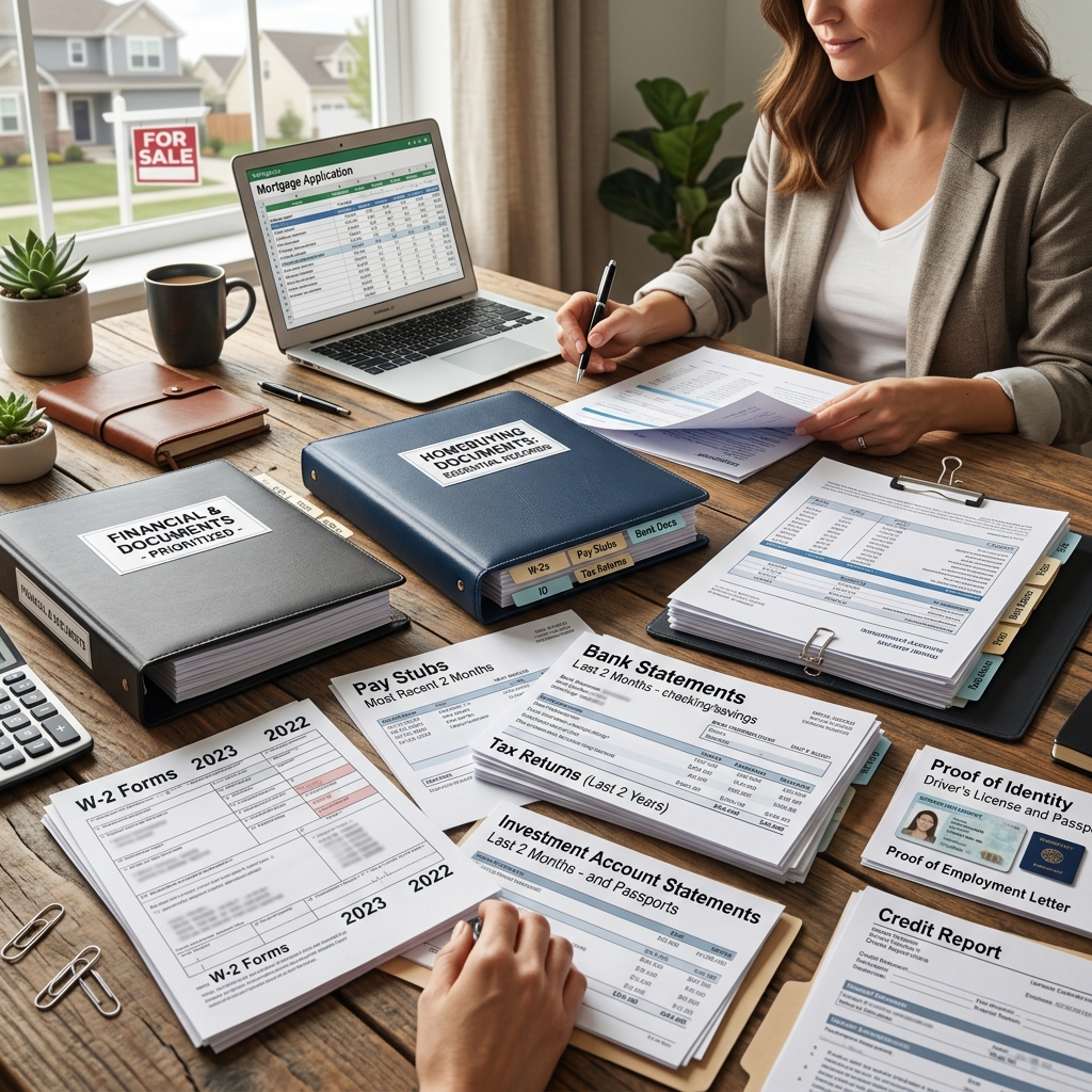 A practical guide to the paperwork lenders, agents, and closing teams expect from homebuyers.