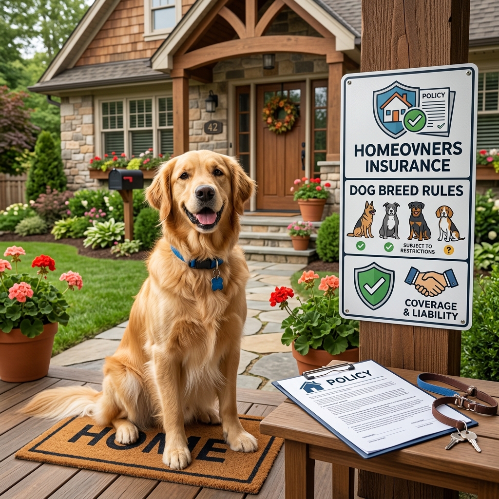 Understand how dog ownership and breed restrictions can change your homeowners insurance coverage, costs, and legal exposure.