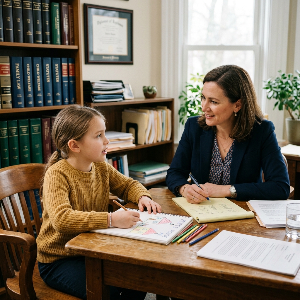 Understanding when and how a child’s voice matters in custody disputes, and why courts always return to the best interests standard.
