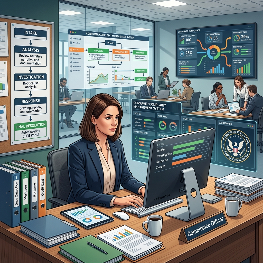 How Companies Should Handle CFPB Consumer Complaints A practical, step‑by‑step guide for financial companies responding to CFPB consumer complaints effectively and compliantly.