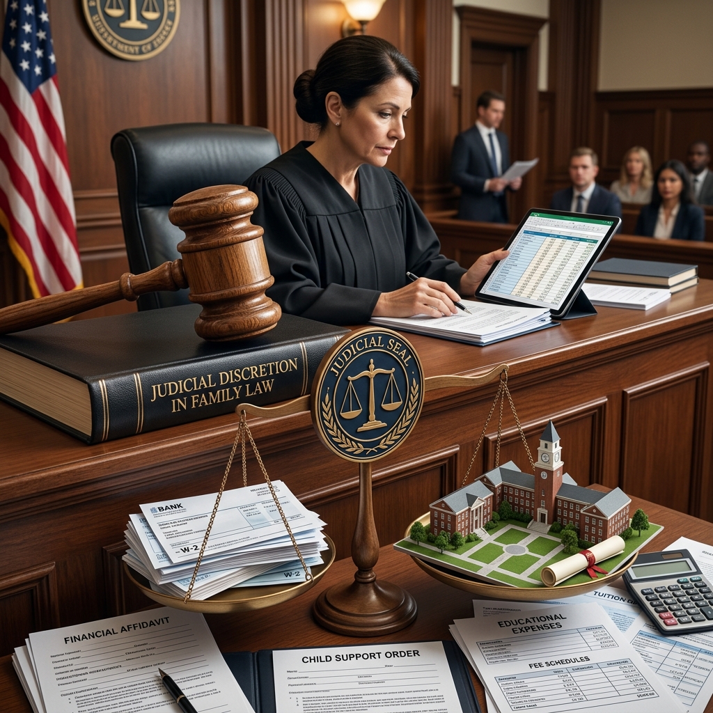 A clear guide to how judges decide whether parents must help pay for college or vocational training.