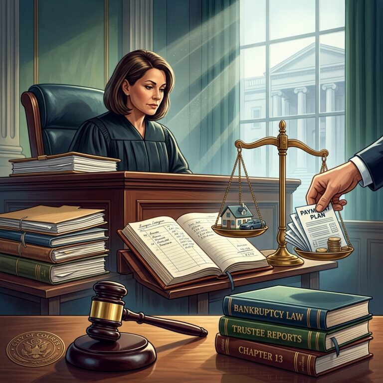 How Courts Oversee Chapter 13 Bankruptcy Cases