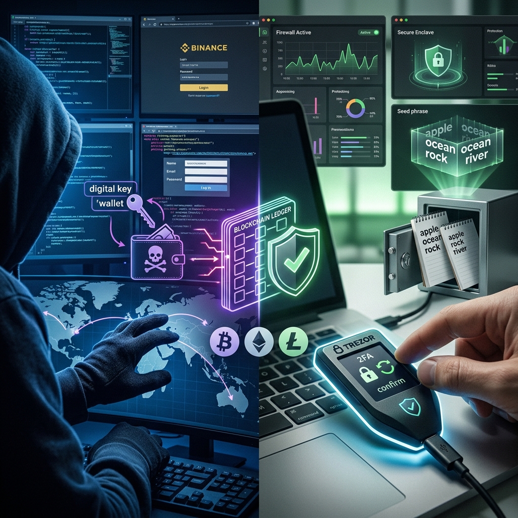 An in-depth guide to how modern cybercriminals steal cryptocurrency and the practical steps you can take to protect your digital assets.