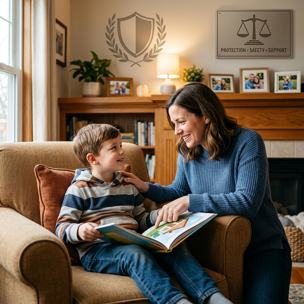 Understanding how domestic violence and child protection laws work together to keep children safe at home and in court.