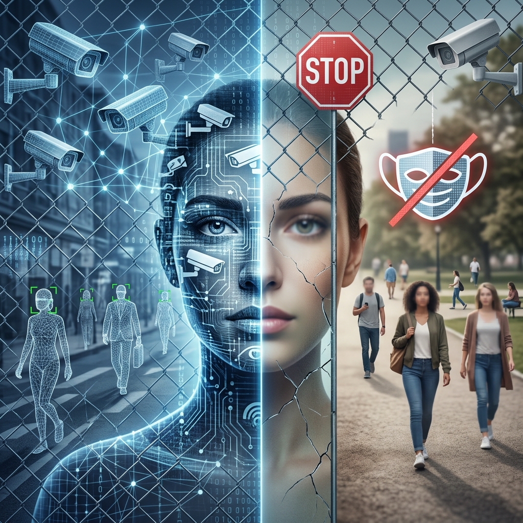 How Far Should Facial Recognition Bans Go? Exploring the expanding legal, ethical, and policy debates around banning facial recognition in government, business, and public spaces.