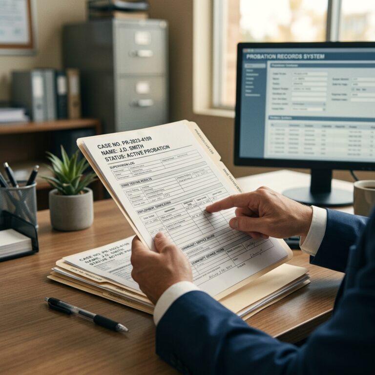 How Probation Records Are Inspected