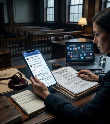Learn how online posts, messages, and digital traces can influence criminal investigations and court outcomes.
