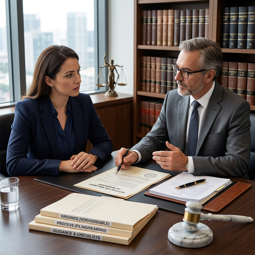How to Annul a Marriage: Grounds, Process, and Practical Guidance Understand when a marriage can be declared legally void, how annulment works, and what to expect from the court process.