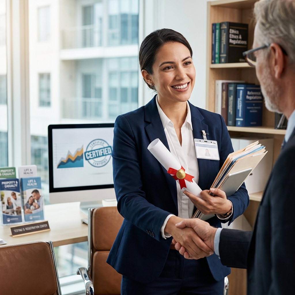 A practical guide to the licensing steps, state rules, exams, and ongoing duties involved in becoming an insurance agent.
